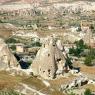 Göreme ve etrafının nefis panoramik görüntüleri karşıladı bizi.