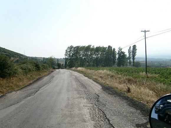Şarköy'den sonra Bolayır'a giden yol üzerinde seyrediyoruz.