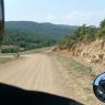 Uçmakdere'nin toprak yolu...