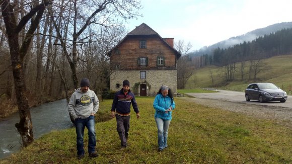 Murau'ya giderken mola verdik.