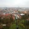 Slovenya Ljubljana, Kaleye çıkan teleferik