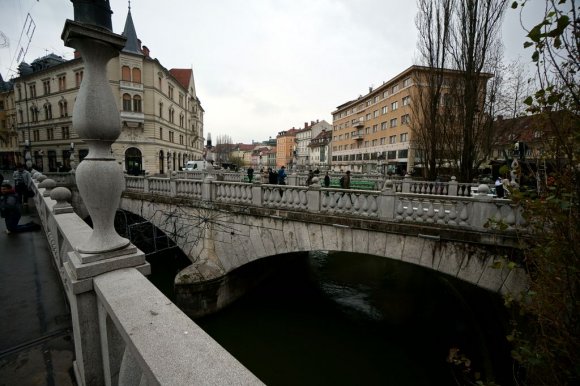 Slovenya, Ljubljana, Üç Köprü