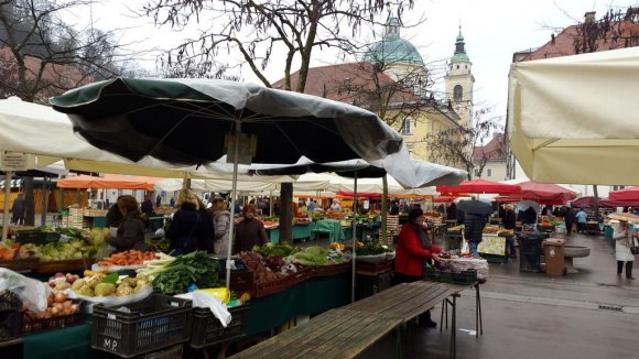 Slovenya Ljubljana Pazarı