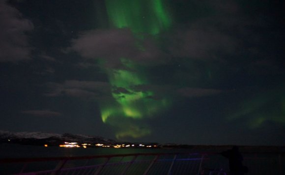 Aurora borealis, İlk kuzey ışıklarımız, Svolvaer civarı