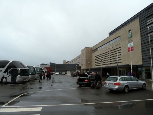 Bergen Hurtigruten Terminali çıkış