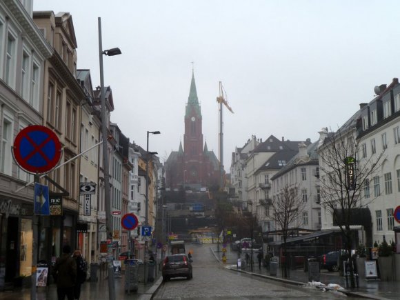 Bergen, otelimizin sokağı