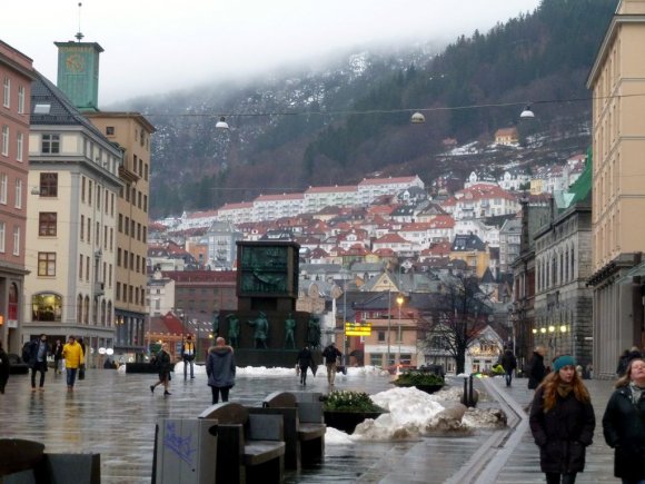 Bergen'in sokakları