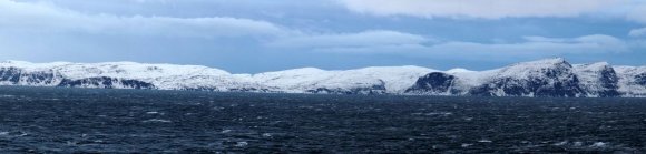 Kirkenes'ten Hammerfest'e doğru güneye inişteyiz artık