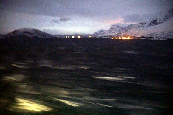 Tromso - Skjervoy arası dalgalandık