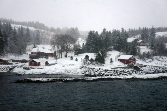 Kristiansund civarı - Bergen'e doğru