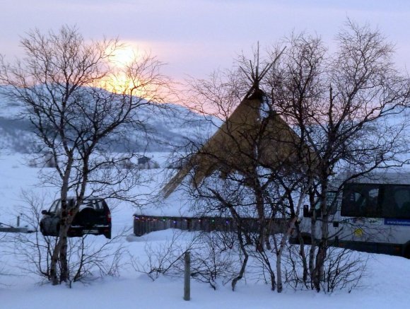 Kirkenes sami çadırı