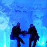 Kirkenes snow hotel, buz otel lobi ve bar