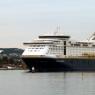 Oslo colorline cruises, Oslo limanı işlek ve dev yolcu gemisi trafiği mevsime rağmen yoğun