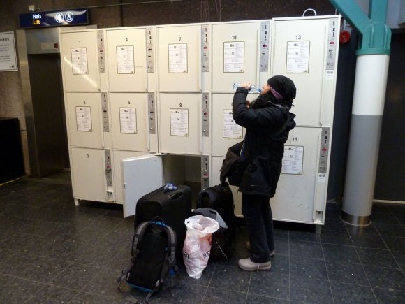 Oslo tren istasyonu emanet dolapları, lockers