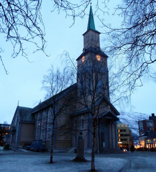 Tromso, ahşap kilise, Domkirken