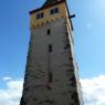 Rapunzel'in kulesi, Lindau, Bodensee Gölü.