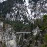 Neuschwanstein Şatosu fotoğrafı çekmek için gittiğimiz köprü.