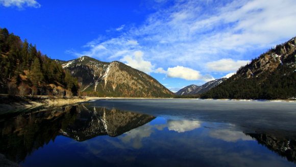 Plansee Gölü, Avusturya.