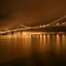 San Francisco - Oakland Bay Bridge - Gece