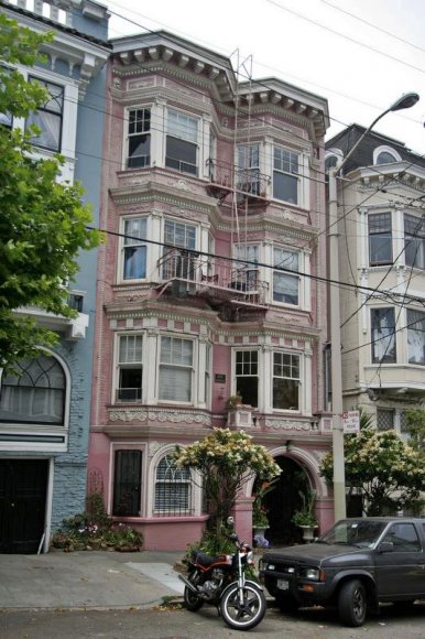 Haight-Ashbury'de Janis Joplin'in evi.