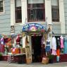 Haight-Ashbury'de bir dükkan.