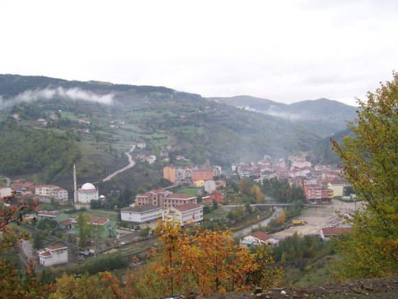 Şenpazar ilçe merkezi.