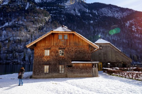 Ahşap Ev, Konigssee Gölü.