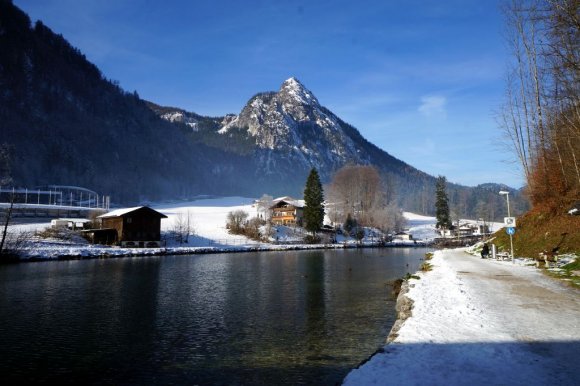 Konigssee Gölü.