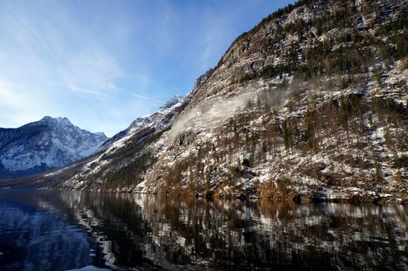 Konigssee Gölü.