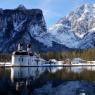 Konigssee Gölü.