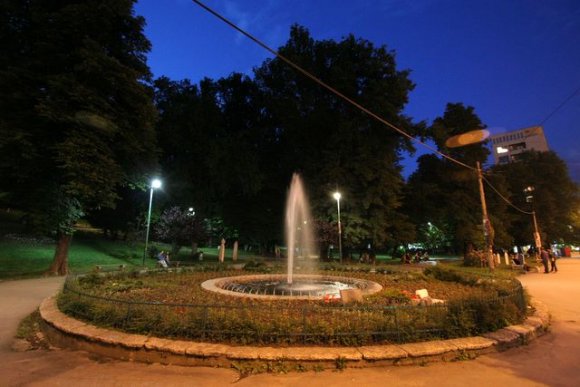 Saraybosna bir park.