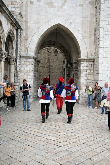 Dubrovnik'te eski günleri yad etmek adına yapılan yürüyüş :)