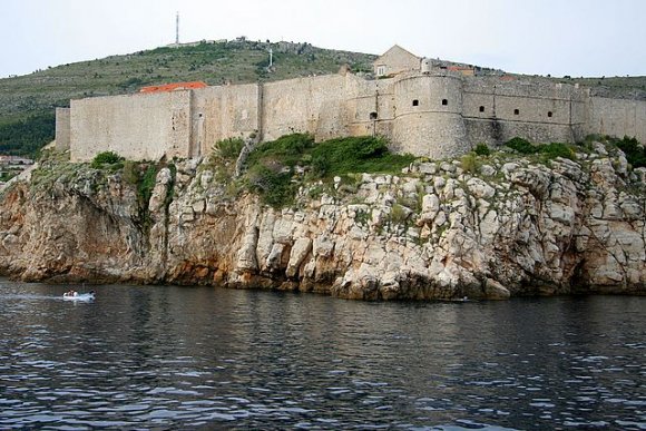 Dubrovnik eski şehir duvarları