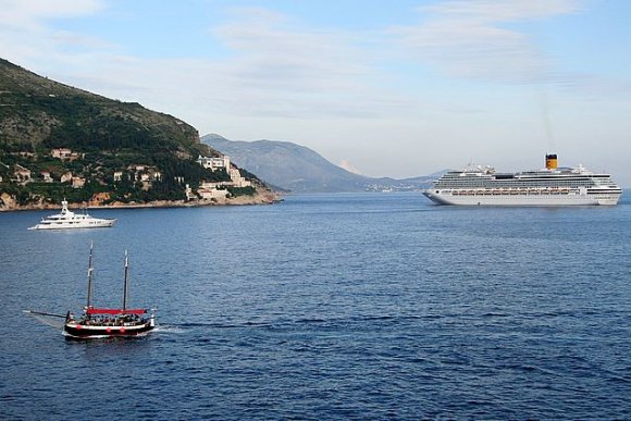 Dubrovnik civarındaki deniz araçları :)