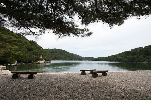 Mljet adasının %72 si ormanlarla kaplı. Adanın batı tarafı Mljet ulusal parkı olarak adlandırlıyor. Adada birbirine ve denize uf