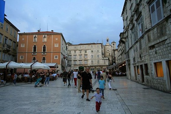 Split'te Diocletian Sarayi