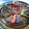 Harbiye'de Kule Restoranda Tepsi Kebabı (Sini Kebabı)