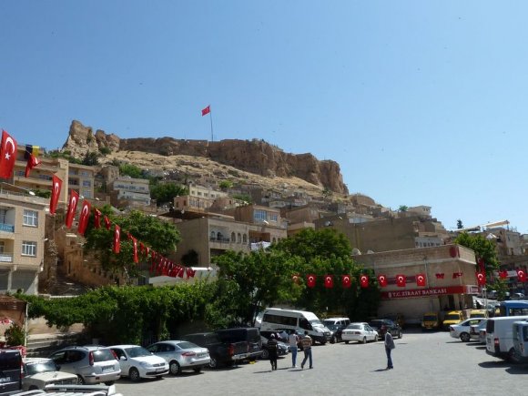 Mardin Merkezden Kalenin Görüntüsü