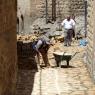 Mardin'de sokaklar tarihi dokuya uygun bir şekilde restore ediliyordu.