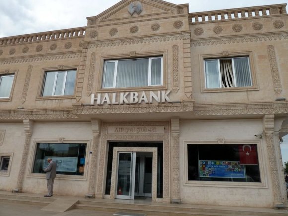 Midyat'ta Halkbank Binası