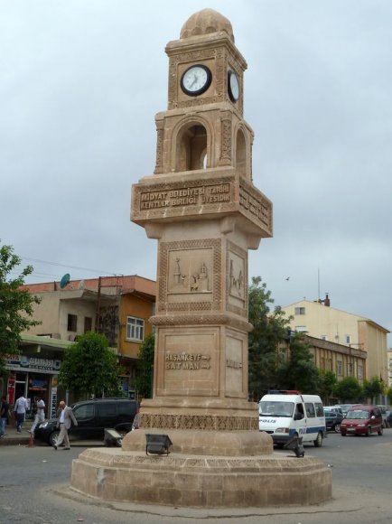 Midyat Merkezdeki Saat Kulesi