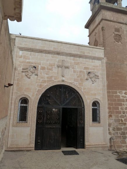 Midyat'ta bir Süryani Kilisesi