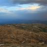Nemrut Dağı'nda gün batımına doğru manzara