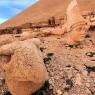 Kartal Başı ve Antiochos Heykeli, Batı Terası, Nemrut Dağı