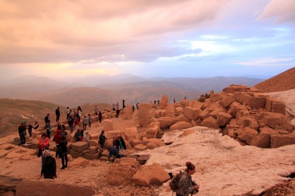 Batı Terası'ndan Gün Batımı, Nemrut Dağı