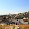 Urfa Kalesinin arka tarafındaki sokaklar.