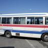 KKTC de oldukça yeni ve son model arabalar olmasına rağmen şehirlerarası yolculuk yapılan otobüsler eskiydi.