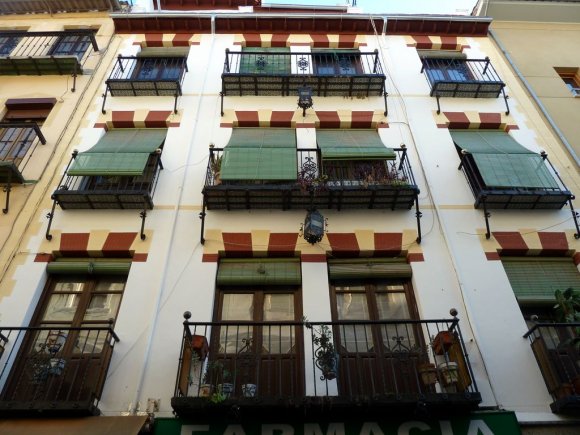 Granada'da bir apartman.