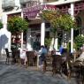 Nerja'da bir cafe.