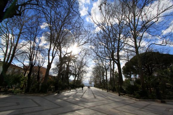 Alameda Parkı (Alameda del Tajo), Ronda.